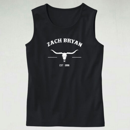 Zach Bryan Est 1996 Graphic Tank Top Design