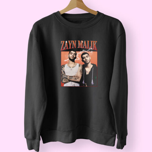 Zayn Malik Homage Pop Music One Direction Band Graphic Sweatshirt Design