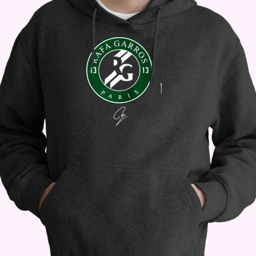 13 Rafa Garros Paris Signature Essential Hoodie