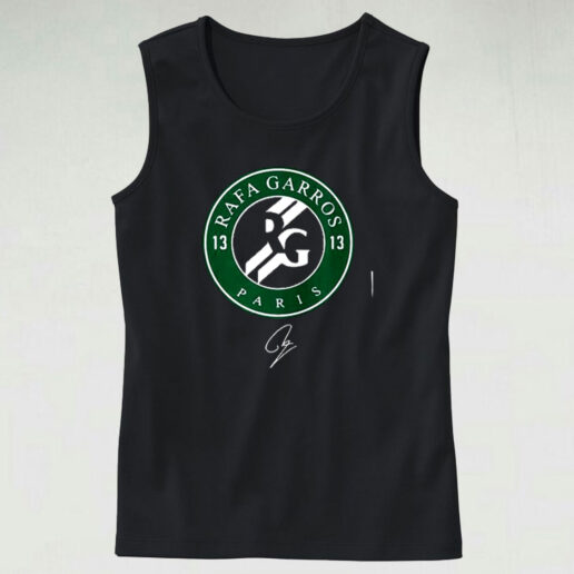 13 Rafa Garros Paris Signature Graphic Tank Top