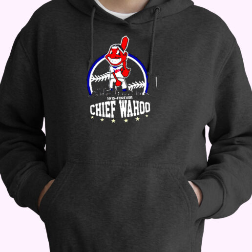 1995 Forever Chief Wahoo Essential Hoodie