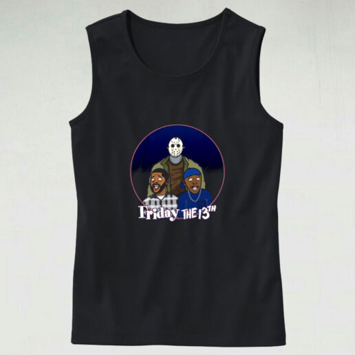 2 Sided Friday The 13th Craig And Smokey Graphic Tank Top