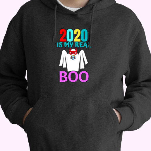 2020 Is My Real Boo Halloween Essential Hoodie