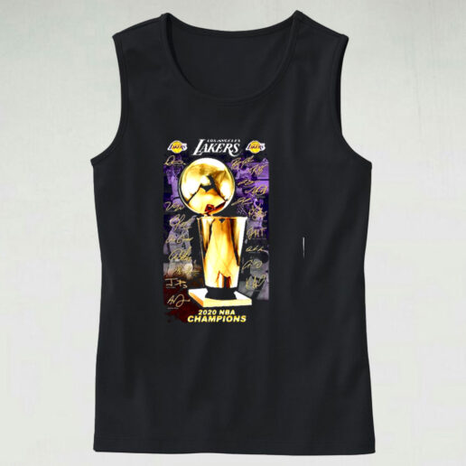 2020 Los Angeles Lakers Champions Signature Graphic Tank Top