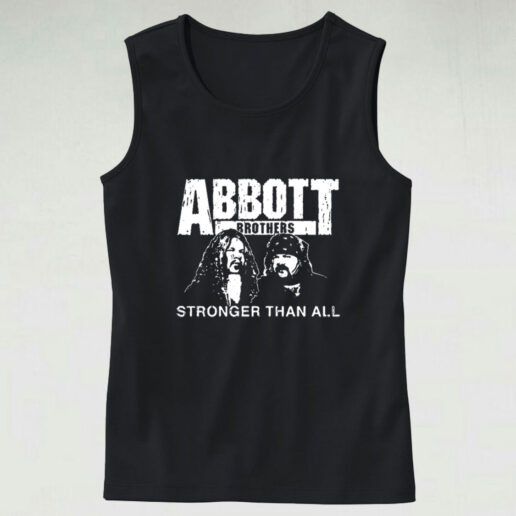 Abbott Brothers Stronger Than All Graphic Tank Top