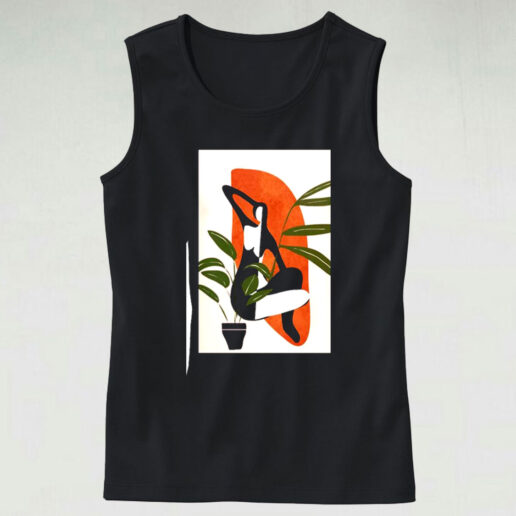 Abstract Female Figure 20 Graphic Tank Top