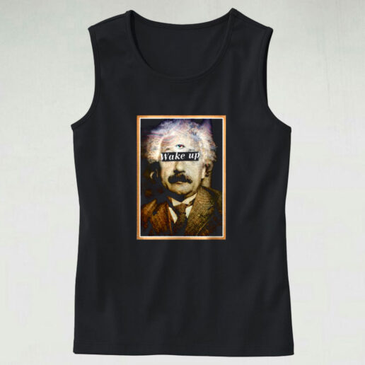 Acid Einstein Shirt Psychedelic Graphic Tank Top