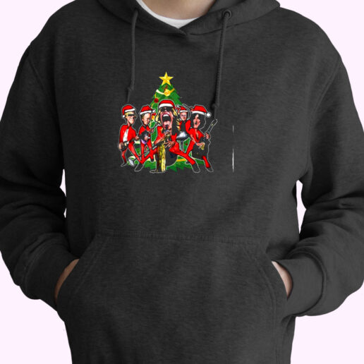 Aerosmith Chibi Christmas Essential Hoodie