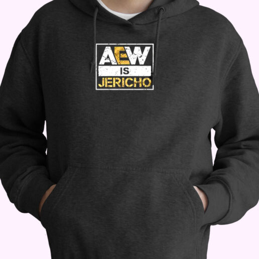 Aew Is Jericho Essential Hoodie