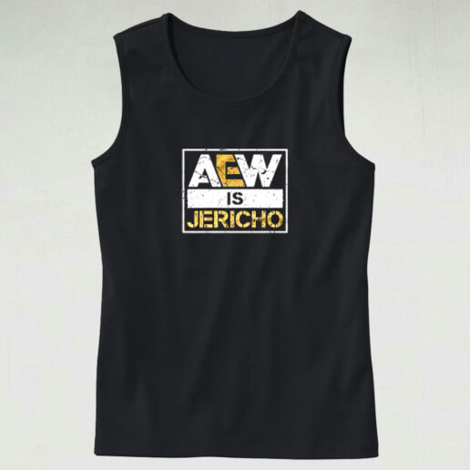 Aew Is Jericho Graphic Tank Top