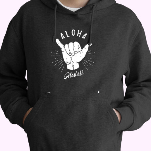 Aloha Hawaii Hand Essential Hoodie