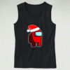 Among Us Visor Game Im Kill Murder Christmas Graphic Tank Top