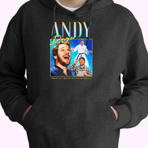 Andy Dwyer Homage Essential Hoodie