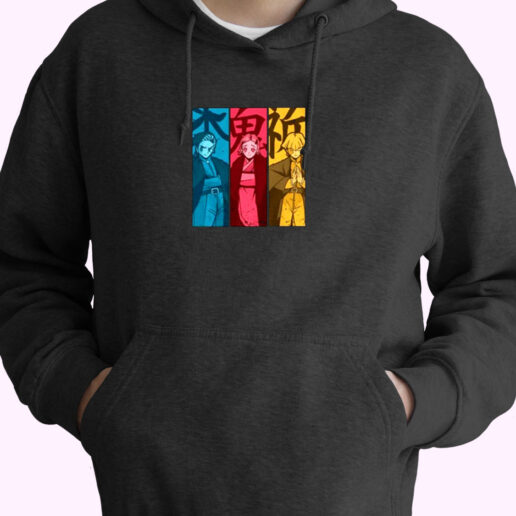 Anime Characters Vintage Essential Hoodie