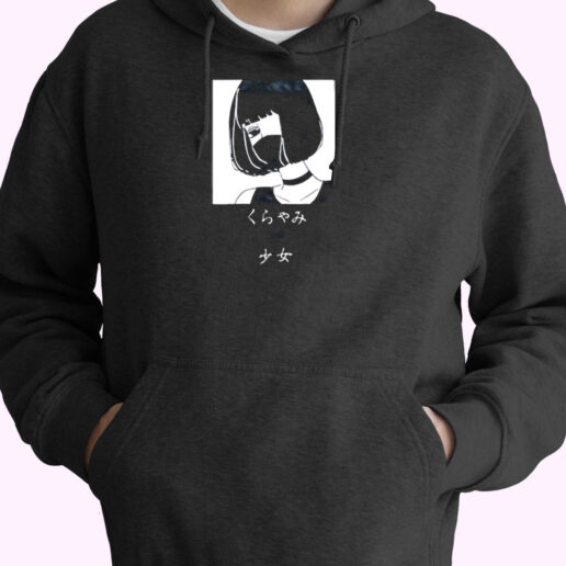 Anime Girl Graphic Essential Hoodie