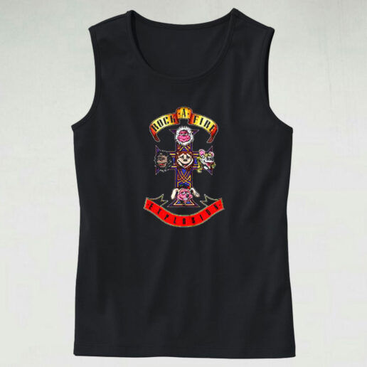 Appetite Rock Afire Explosion Graphic Tank Top