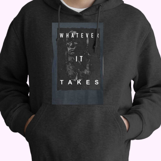 Avengers Endgame Captain America What Ever It Takes Essential Hoodie