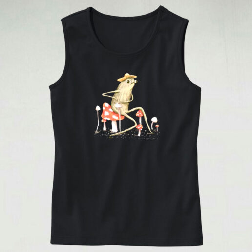 Awkward Toad Graphic Tank Top