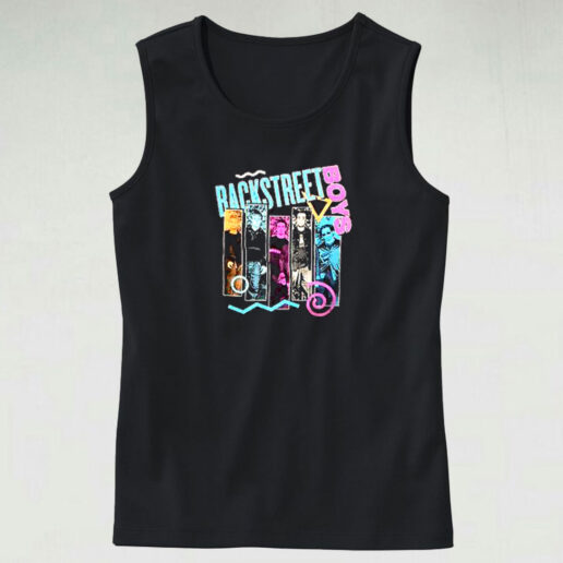 Backstreet Boys 90s Bar Graphic Tank Top