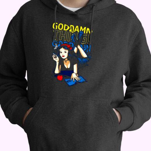 Bad Princess Goddamn Thing Essential Hoodie