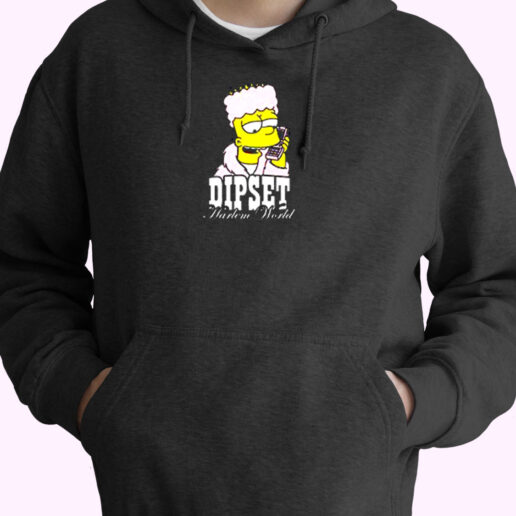 Bart Dipset Harlem World Camron Diplomats Essential Hoodie