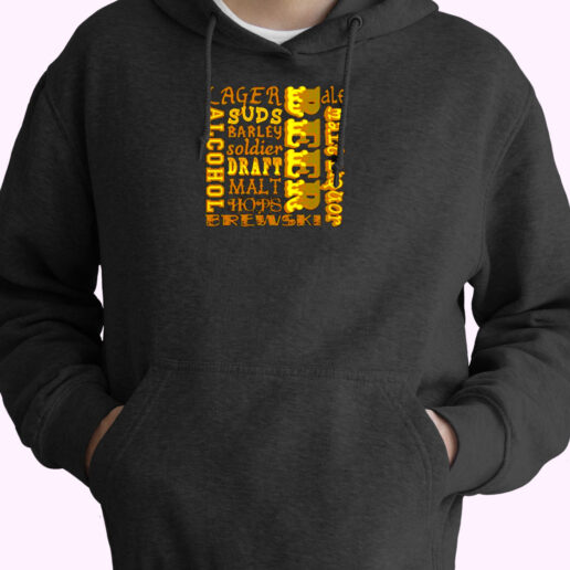 Beer Frosted Glass Essential Hoodie