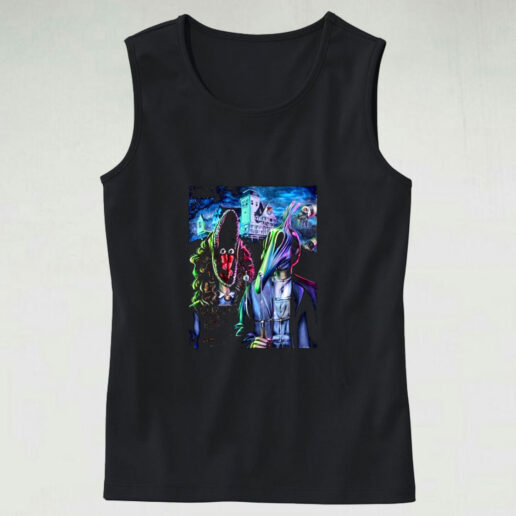 Beetlejuice Movie Original Design Oldskool Graphic Tank Top