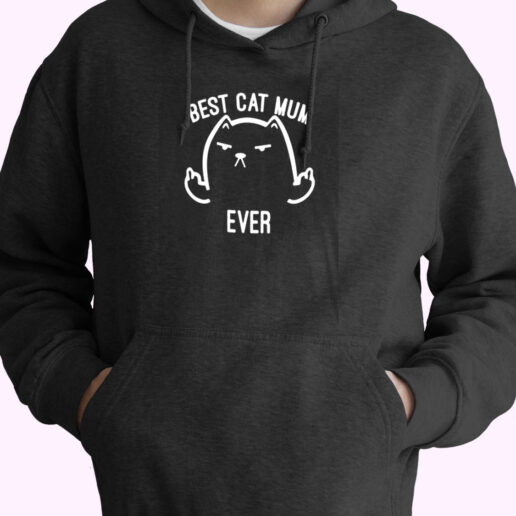 Best Cat Mum Ever Essential Hoodie