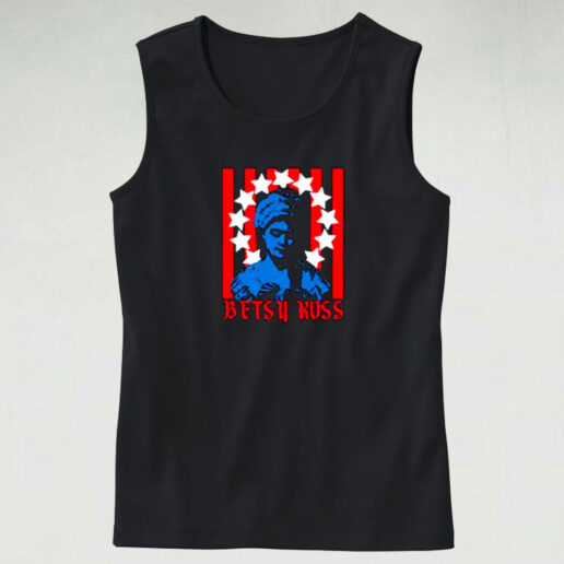 Betsy Ross Flag American Graphic Tank Top