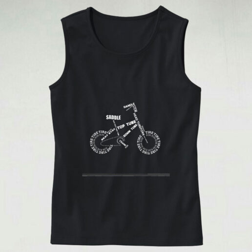 Bicycle Riding Biking Cyclists Cycologist Graphic Tank Top