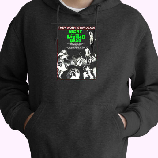 Big And Tall Night Of The Living Dead Essential Hoodie