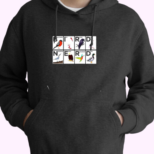 Bird Nerd Watching Vintage Essential Hoodie