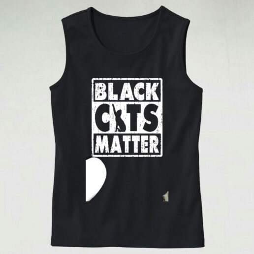 Black Cats Matter Graphic Tank Top