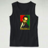 Black History Month African Civil Rights Activist Malcom X Graphic Tank Top