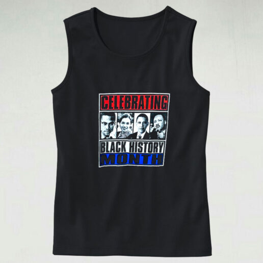 Black History Month Celebrating Graphic Tank Top