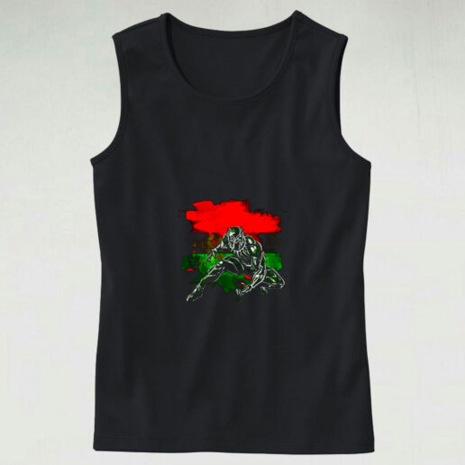 Black Panther Graphic Graphic Tank Top