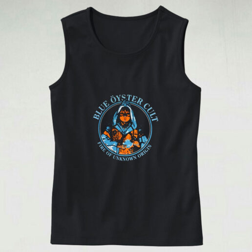 Blue Oyster Cult Boc Fire Of Unknown Graphic Tank Top