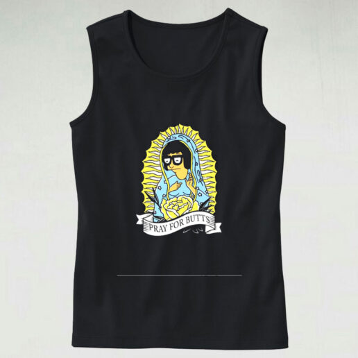 Bob’s Burgers Tina Belcher Pray For Butt Graphic Tank Top