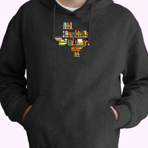 Bookshelf Texas Essential Hoodie