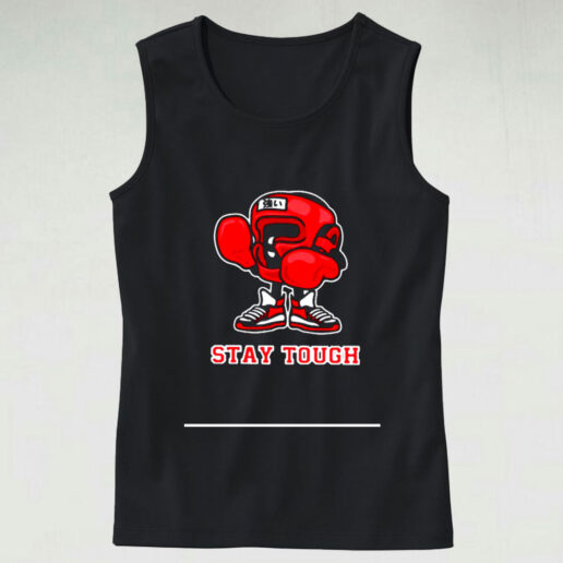 Boxing Stay Touch Graphic Tank Top