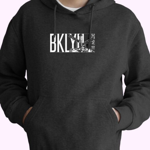 Brooklyn New York City Bklyn 718 Essential Hoodie