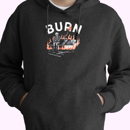 Burn Skull Essential Hoodie