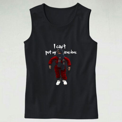 Can't Put My Arms Down Graphic Tank Top