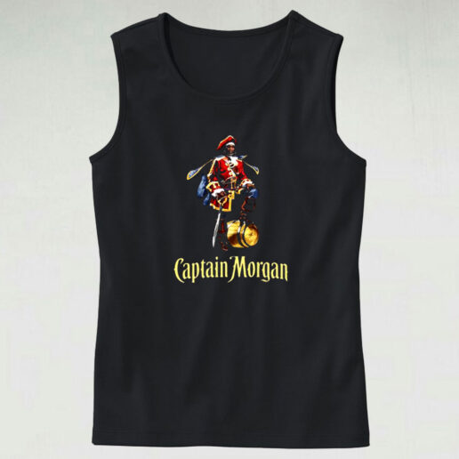 Captain Morgan Freeman Graphic Tank Top