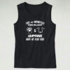 Cats And Motorcycles Make Me Happy Graphic Tank Top