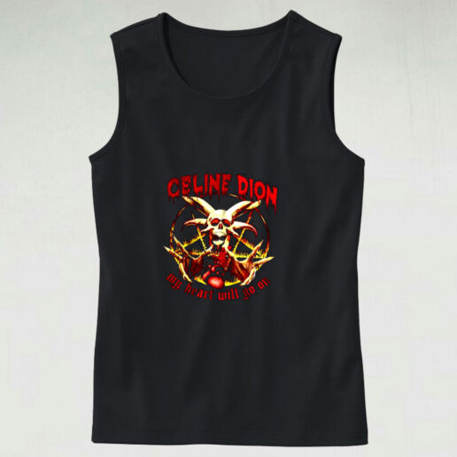 Celine Dion Parody Graphic Tank Top