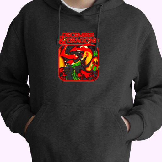 Christmas December & Dragons Essential Hoodie