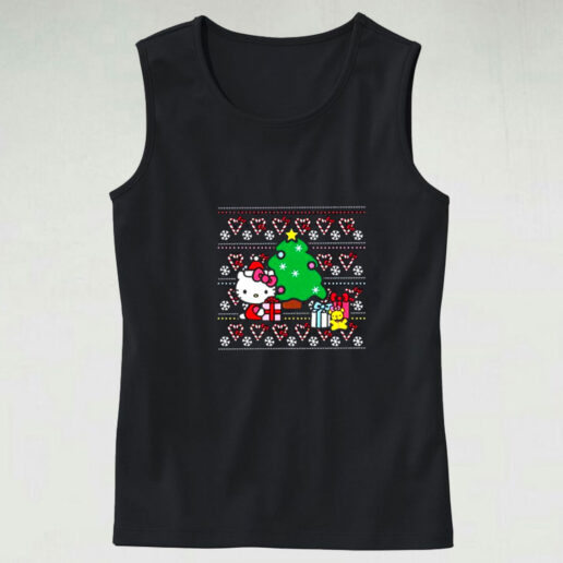 Christmas Hello Kitty Graphic Tank Top