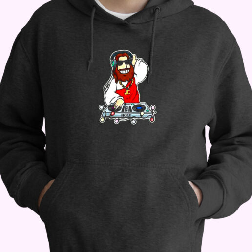 Christmas Jesus Dj Essential Hoodie