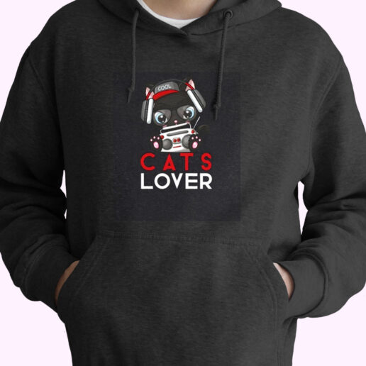 Cool Cats Lover Essential Hoodie